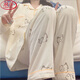 Langsha INS-Stil süße Cartoon-Hasen-Pyjama für Frauen im Frühling und Herbst neue Langarmhosen für den Außenkleidung. 9227 Graffiti Xiaoxin [Langarmhose] Anzug 2xl [Empfohlen 135-150jin [Jin ist gleich 0,5 kg]]