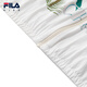 FILA Children's Sun Protection Clothing 2025 Autumn New Loose Hooded Woven Jacket for Boys, Middle and Large Children Standard White-WT 160