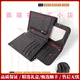Reessyplds leichte Luxusmarken Herren Brieftasche Herren echte Leder Brieftasche Neue Visitenkarte Tasche Einfache Klappernische Brieftasche 8155 Schokoladenfarbe