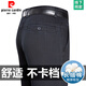 皮尔卡丹（PIERRE CARDIN）2025春夏新款男士牛仔裤高腰宽松直筒中老年休闲裤子薄款长裤 3892款 中兰【夏季】 薄款 38 【腰围3尺】
