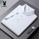 Playboy (Playboy) High-End-Sommer-NEUE ICE SILKE TRACELESS Kurzärärmelte Polo-Hemd für Männer. Business Casual Solid Color Schnelltrocknendes dünnes T-Shirt für Männer HT/YH12358 Dunkelgraues Kurzärärm-Polo-Hemd L [vorgeschlagen 115-130jin [Jin gleich 0,5 kg]]