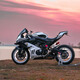 Chunfeng de segunda mano 675SR-S de tres cilindros de tres cilindros, autos de agua, carreras de autos de agua, Qianjiang QJ Race 800 Race 921 Motorcycle White