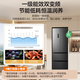 Rongsheng 325L French multi-door four-door double-cycle household refrigerator first-class energy efficiency variable frequency air-cooled frost-free ultra-thin small apartment maternal and infant space trade-in national subsidy air-cooled frost-free energy-saving refrigerator BCD-325WD18MP gray