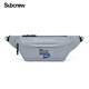 Subcrew trendy personalized design waist bag men and women couples street riding breast bag campus fashion small shoulder bag gray