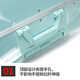 Couverture de protection de la valise Gretzka Cover-coque de 28 pouces Couvre de protection du chariot de chariot de chariot de chariot de chariot de protection transparent Trunk Couvercle 3 ouvertures 20 pouces [matériau en PVC de haute qualité étanche et résistant à l'usure]
