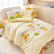 Kindergarten three-piece quilt set for children, pure cotton bedding, six-piece set for baby's entry into the kindergarten, crib nap quilt cover, bedding set, Yubao-Outing Duck, Class A standard multi-piece set, quilt cover 120*150cm