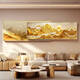 Yonghuan Rizhao Jinshan Salon Sofa Fond Decoration Mur Painting Light Luxury Mural Light Painting convient aux grands peintures suspendues murales blanches. Retour à YouShan C Style 33 * 80 + 26 * 80 = Longueur totale en aluminium