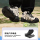 骆驼（CAMEL）【云山】网面户外徒步登山休闲丑萌鞋情侣 G15S076104 米白/黑 40