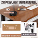 Quanpinwu solid wood computer desk home desktop e-sports game table learning office writing desk bedroom training long table