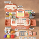 Bei Chuzhong Детская игрушечная девочка 3-6-10-летняя девочка играет в симуляцию дома супермаркет 2-4-5 Подарок на день рождения с 46 частями порошка [Складное хранилище + три способа оплаты] Освещение музыки два, три, четыре, пять и полулетних детей десятилетнего подарка 7-8-9-12-9-12