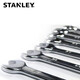 STANLEY (STANLEY) powerful fine polished dual-purpose long wrench plum blossom open-end wrench metric wrench mobile phone repair 20mm 85-687