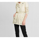 
THE NORTH FACE North waist-closed mid-length hooded jacket for women off-white off-white S