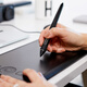 Wacom digital tablet pressure sensor pen CTL672/472/6100/690 Yingtuo pth660/651/650 capacitor pen DTH2400/1300/1310 0x0cm
