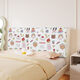 Bedside cover new elastic all-inclusive children's bed cover cartoon princess-style bed backrest soft cover CTZ3881 bed head length 190CM