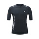 Pathfinder Summer Quick-drying Breathable Short-Sleeved Cycling Clothing Men's Outdoor Sports Road Mountain Cycling Clothing Reflective Night Cycling Top Tea Mibai 2XL