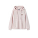 Semir Sensoft Cotton|Plum Blossom Series Sweater Women's Loose Raglan Sleeve Autumn Hooded Embroidered Pullover 101524116006