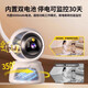 
Dakurui camera home surveillance camera intelligent AI800W ultra-high definition remote dialogue monitoring mobile phone wifi home indoor monitor 360 degrees without dead angle with night vision [single lens] 8 million high-definition night vision + 15-day loop video card