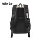 Walker Shop 品牌初中生书包新款大容量高中生学生双肩背包减负护脊双肩包 红配白