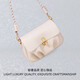 CALVIAKRIM International Light Luxury Brand 2025 New versatile cloud bag underarm trendy fashion genuine leather high-end shoulder bag for women apricot coffee color