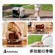 bebehaha children's balance bike multi-functional suitcase 1-3 years old baby-sliding artifact baby toddler lightweight sliding car powder