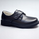 JIANQII primary and secondary school students perform leather shoes for men, teenagers, junior high school students, boys, Shenzhen school shoes for black Velcro 882 40 inner length 24.5cm