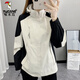 啄木鸟（TUCANO）冲锋衣外套女2025新款春秋季防风防水单层透气登山服休闲时尚风衣 女款-两件套-象牙白 XL