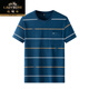 Classic Car 100% reines Baumwoll-Kurzärärt-T-Shirt für die halbärmelige Sommer-Herren-Herren-T-Shirt mit rundem Hals aus dem mittleren Alter mit dem Vaters aus dem mittleren Alter.