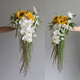 
LZJV Natural Windsen Series%7C Waterfall Holding Simulation Flower%7C: Bride Wedding Photography Props Home Desktop Flower Waterfall New Style 18