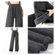 MJ STYLE Casual Velvet Glutinous Rice Pants Women's 2025 Winter New Warm Comfortable Loose Sports Style Casual Pants