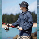Pathfinder Wind Butterfly Sun Protection Clothing Summer Ice Silk Men's UV Protection Upf100 Fishing Sun Protection Clothing Men's Ultra-Thin Jacket Spring Dark Blue 2XL