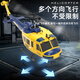 
RHSKY remote control helicopter UH-1 Hueye like real model aircraft intelligent height-fixing children's toys with fall resistance C032 optical flow positioning pink Shuangfei three batteries