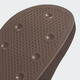 adidas adimule confortable les pantoufles décontractées mules pour hommes et femmes nouveaux adidas officiels triples crocodile brun foncé / résine jaune 43