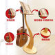 Supug Guitar Score Rack bodenstand vertikaler Ukulele Punch-Free-Kleiderbügel Massive Holzgitarre Geigenständer Bambus Ukulele Violin Ständer