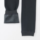 MUJI Women's Fleece Lined Thick Leg Pants Leggings Women's Tights Warm 25th Autumn New Women's Clothing Dark Gray XL (Height 165-170 Hips 100-105)