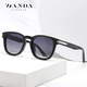 Ray.Ben (Ray.Ben) Nuevas gafas de sol polarizadas europeas y estadounidenses igual que hombres y mujeres, gafas de sol de moda, protector solar moderno, mismo estilo que el centro comercial, té profundo brillante C695-P242 49-23-143
