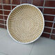 
Large iron pot straw woven pot lid steamed pot lid hand-woven high reed grass lid steamed bun straw hat lid household iron pot stewed outer diameter 7374 cm edge wrap