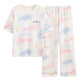 Hongdou (Hodo) pijama de verano para mujeres algodón de algodón puro delgados pantalones de manga corta estudiante traje de estilo coreano lindo primavera y otoño ropa holgada y9716 m (recomendado 75-95Jin [Jin equivale a 0.5 kg])