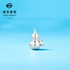 Caibai Jewelry Platinum Pendant Pt950 Platinum Fashion Mirror National Style Small Gourd Pendant Price BJ Platinum Pendant About 4.57g