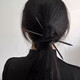 Chopsticks Hairpin Ancient Style Lazy Plain Hairpin Simple Hair Twist Hairpin Women's New Chinese Style Cheongsam Hanfu Temperament National Hairpin Chopsticks Hairpin