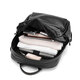 OULUNCHI (OULUNCHI) [2025 new style] Backpack for men's cowhide backpack gift casual travel bag fashionable computer school bag gift black [can accommodate 15.6-inch computer] 31*12*44CM