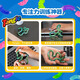 Tangle Twist Metal Series Décompression Artefact adulte TDAH Focus Training Training Toy Toy Rope 12605 - Silver Silver