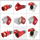 Weipu Industrial Plug Socket Typ235 Masculino trifásico y hembra 16 Conector 32A5 Luz móvil Core y Typ285 16a5 Core Pendiente oculta TYPR3523