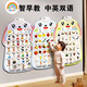 
Rainbow House Pinyin Audio Wall Painting Children's Cognitive Early Education Voice Children's Voice Baby Looking at Pictures Literacy Wall Sticker QD 1 Audio [Fruit and Vegetables]