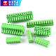 KF2EDG 3.81mm plug-in pcb terminal block bent straight pin + socket 2p3P4P5P6P7P10P12P 6P straight pin + plug (2 sets)