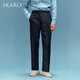 Skaro [Pure Linen] Nápoles Naples Calificación alta de la cintura Menora de verano
