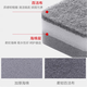 Double-sided multi-functional gray and white dishwashing pot decontamination strong sponge wipe scouring pad kitchen artifact magic scrubbing dishcloth dishwashing sponge double-sided * 3 pieces