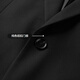 Heilan House (HLA) suit men's spring and autumn new series business gentleman banquet comfortable tops men's wedding suit black 02 52 B /185/104B recommended 85~90kg