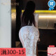 Man Yan Gift Condom Condom sexy Secretario Sexy a gran escala Pajamas Seduction Uniform traje Qqny Women 9766 Sitio web oficial Negro [Slit Slit Long Falda] Un tamaño [Peso sugerido 80-120 Jin [Jin iguala 0.5 kg]]]