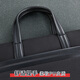 Onte Thickened Business Bag Briefcase Large Capacity 15.6 Inch Computer Bag Briefcase Handheld Men's Firm File Bag Custom Briefcase 841 Black File 1 [Previous Zipper Bag Thickened Wear-resistant Water Splashing resistant]