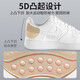 Leather shoes half size pad, anti-wearing feet, invisible heel stickers, anti-falling, adjustable shoe size, shoe size change, small artifact, heel anti-wearing, 2 pairs - anti-wearing feet, black丨3mm